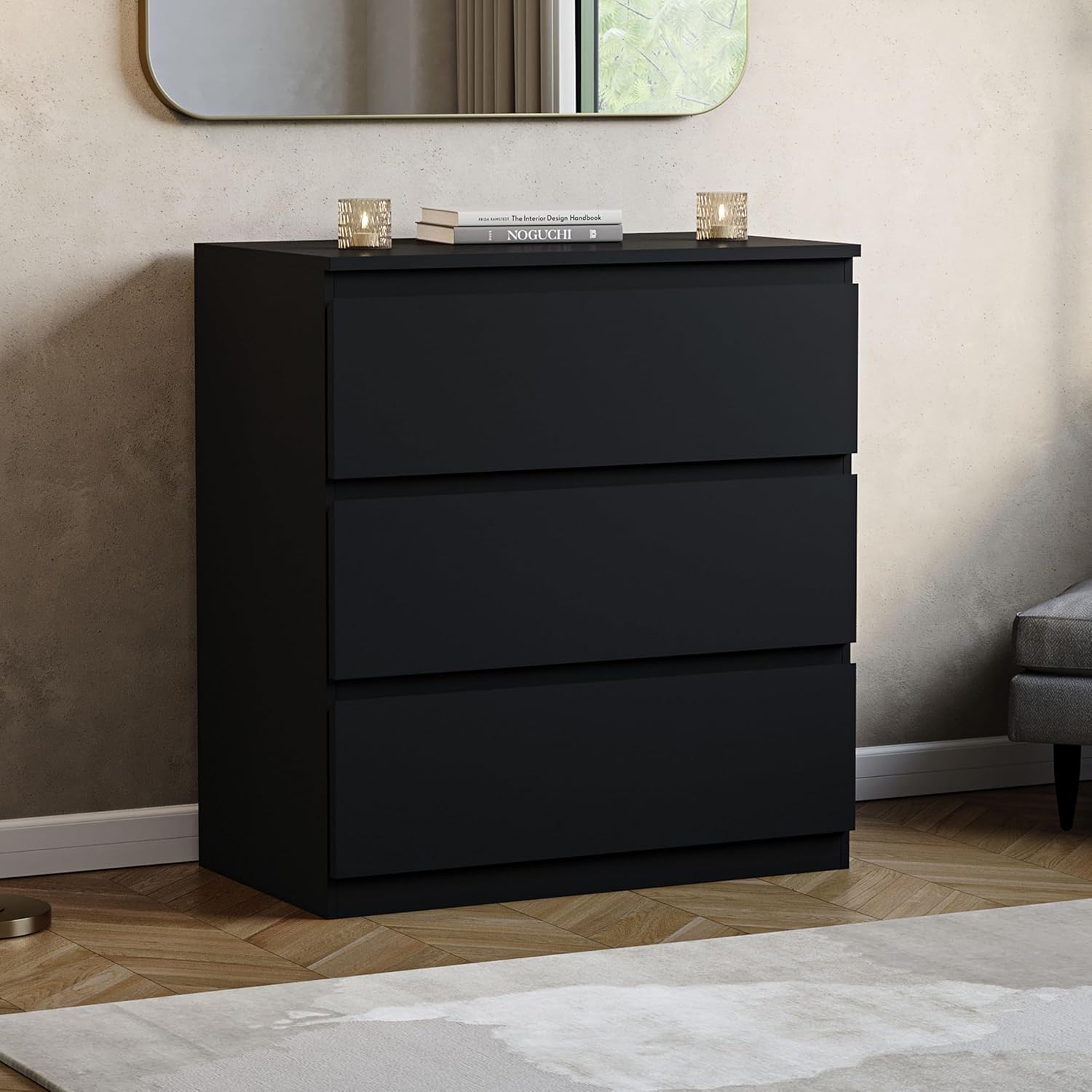 Blackwood Classic 3-Drawer Dresser - Skysite- Interior Design & Kitchen  Cabinets